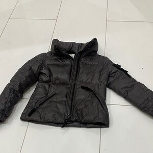 SAM Kids Black Puffer Jacket goose down 5 gray